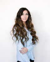 Long Rooted Cool Brunette with Light Ends  Hair Extensions
